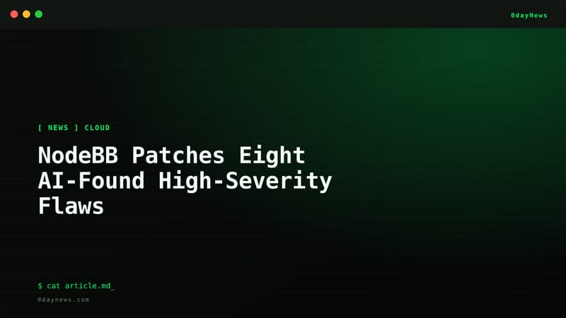 NodeBB Patches Eight AI-Found High-Severity Flaws
