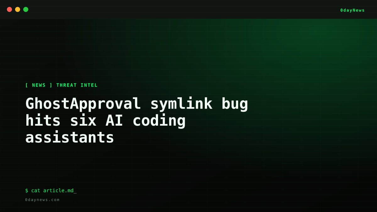 GhostApproval symlink bug hits six AI coding assistants