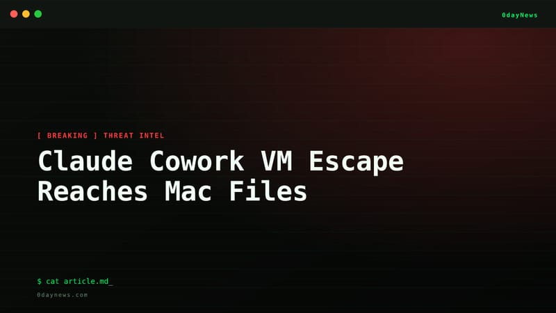 Claude Cowork VM Escape Reaches Mac Files