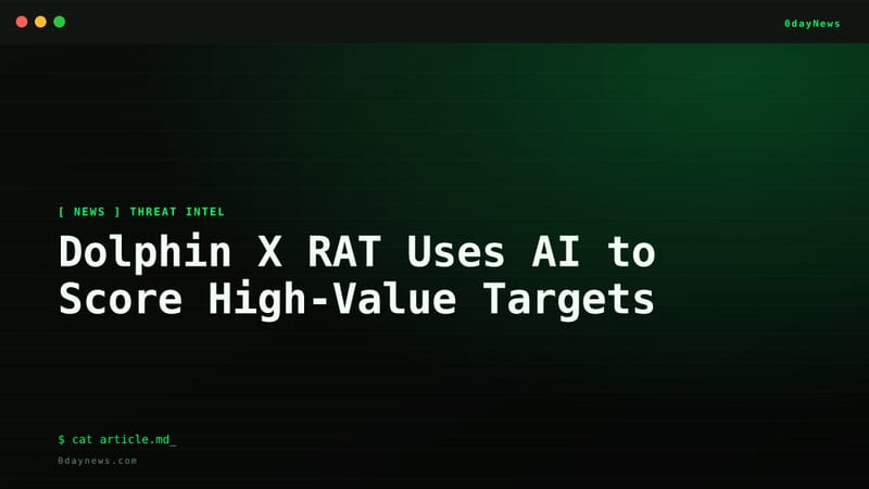 Dolphin X RAT Uses AI to Score High-Value Targets